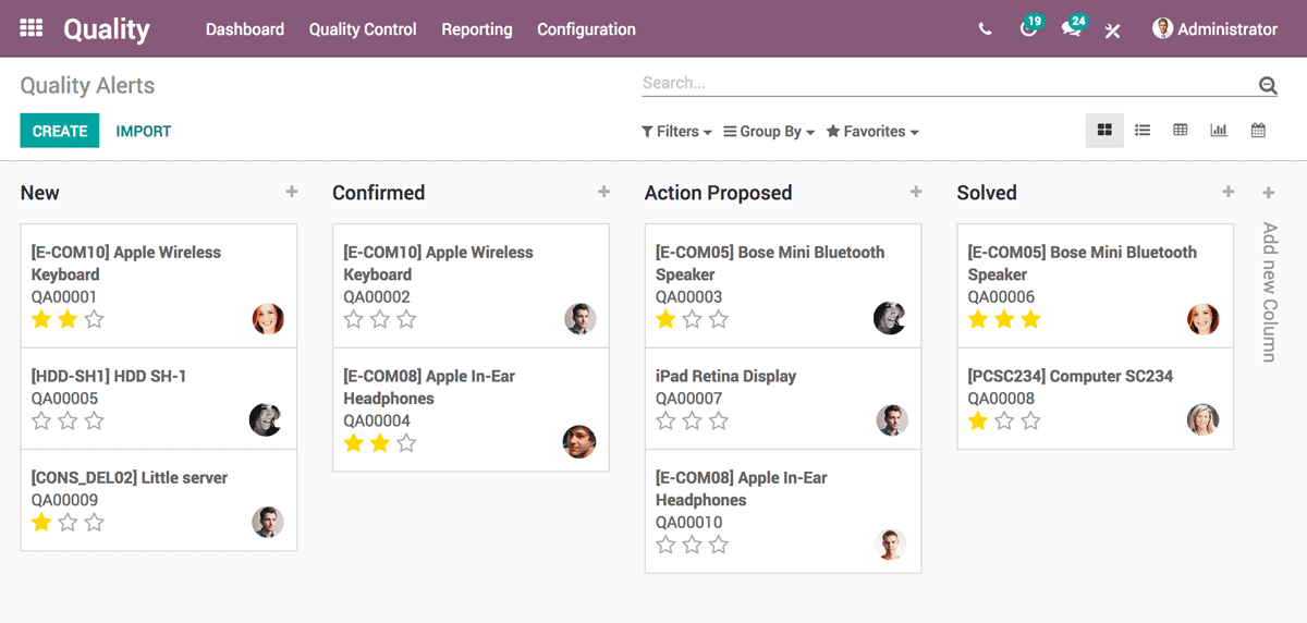 Odoo • Texte et Image